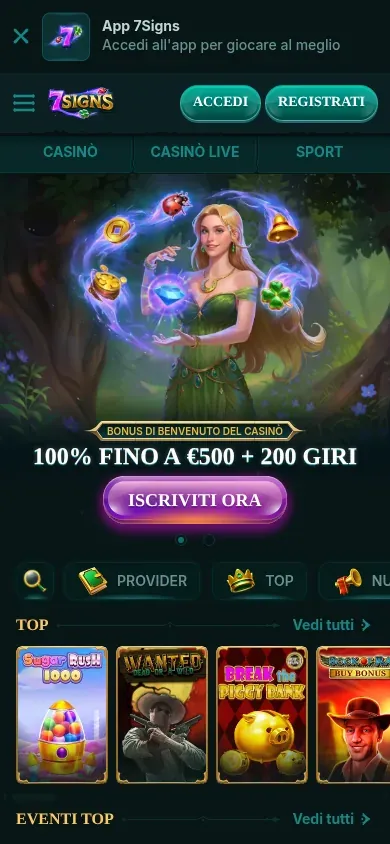 Anteprima mobile di 7Signs