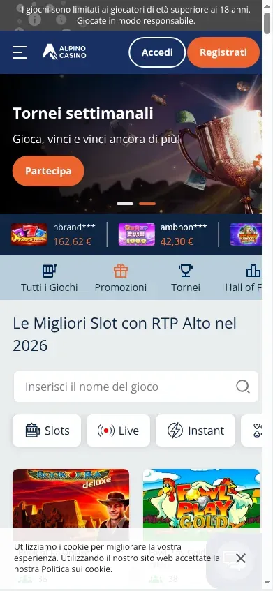 Anteprima mobile di Alpino