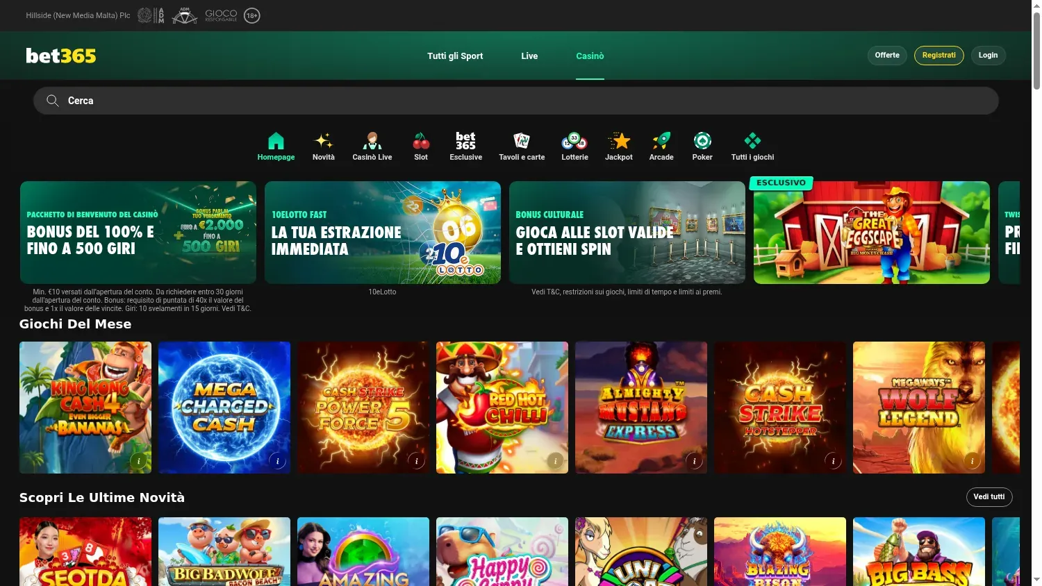 Anteprima di bet365