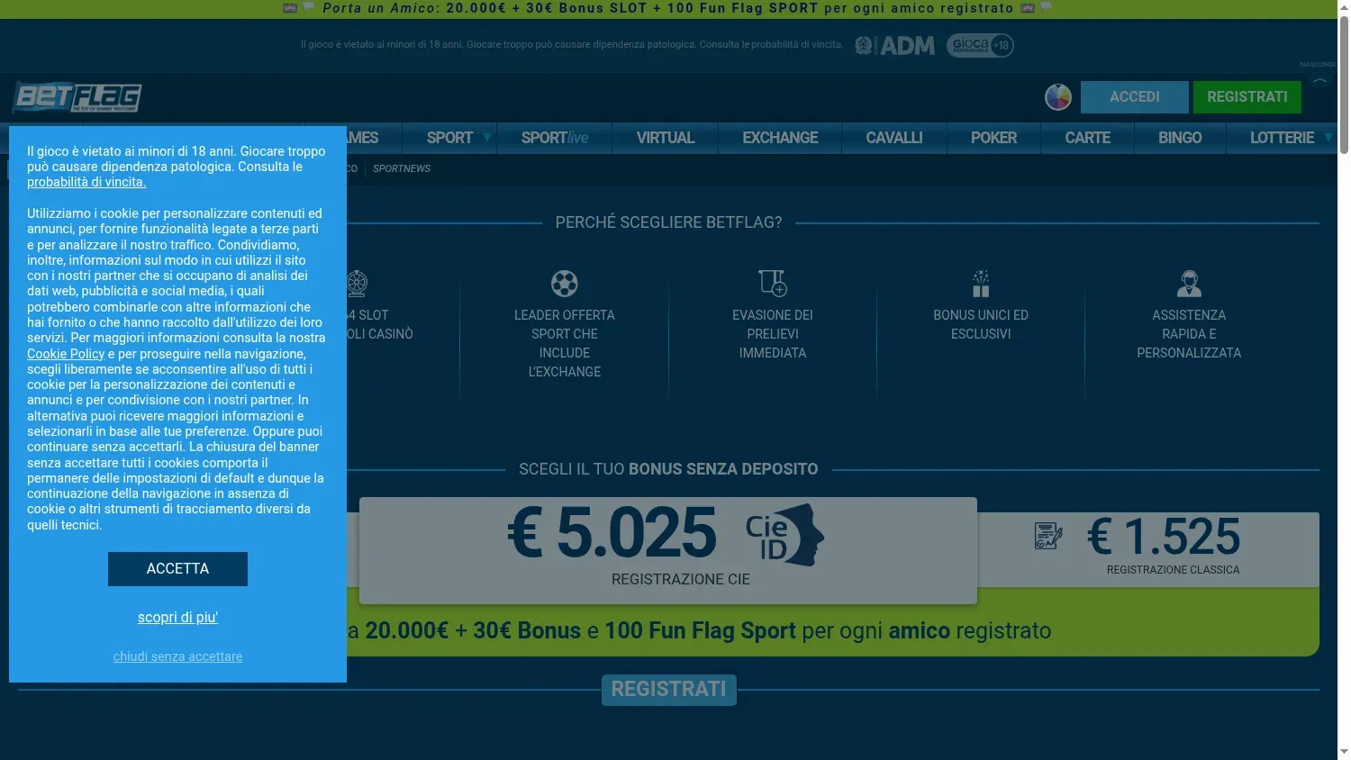 Anteprima di BetFlag