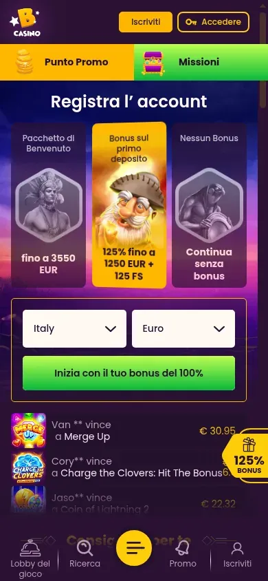 Anteprima mobile di Bizzo