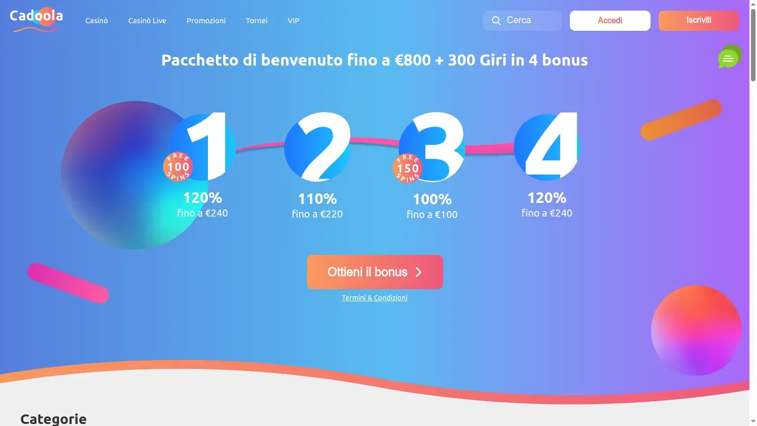 Anteprima di Cadoola