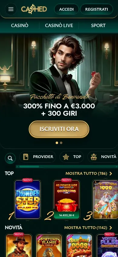 Anteprima mobile di Cashed