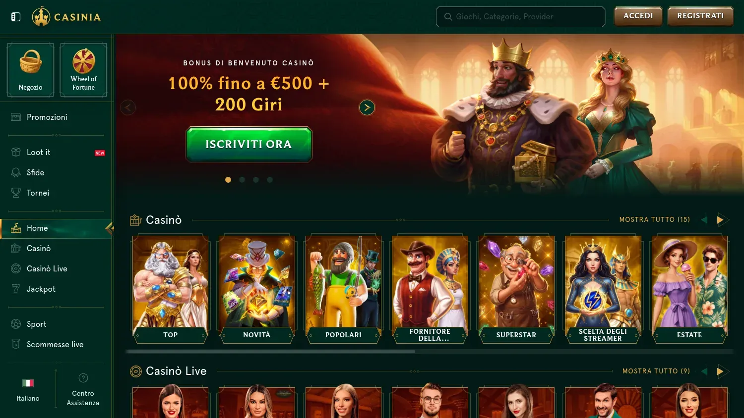 Anteprima di Casinia