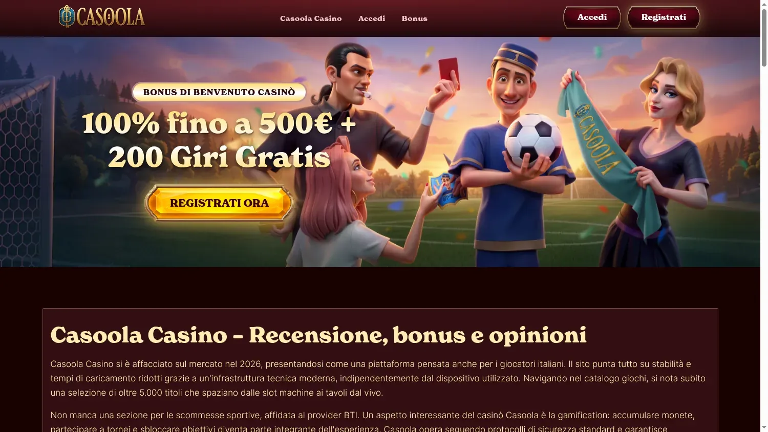 Anteprima di Casoola