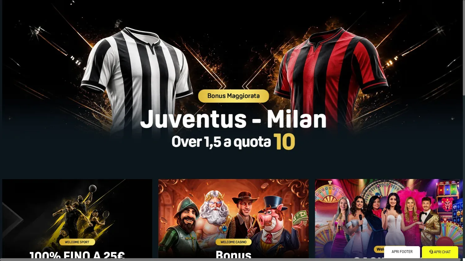 Anteprima di DAZN Bet