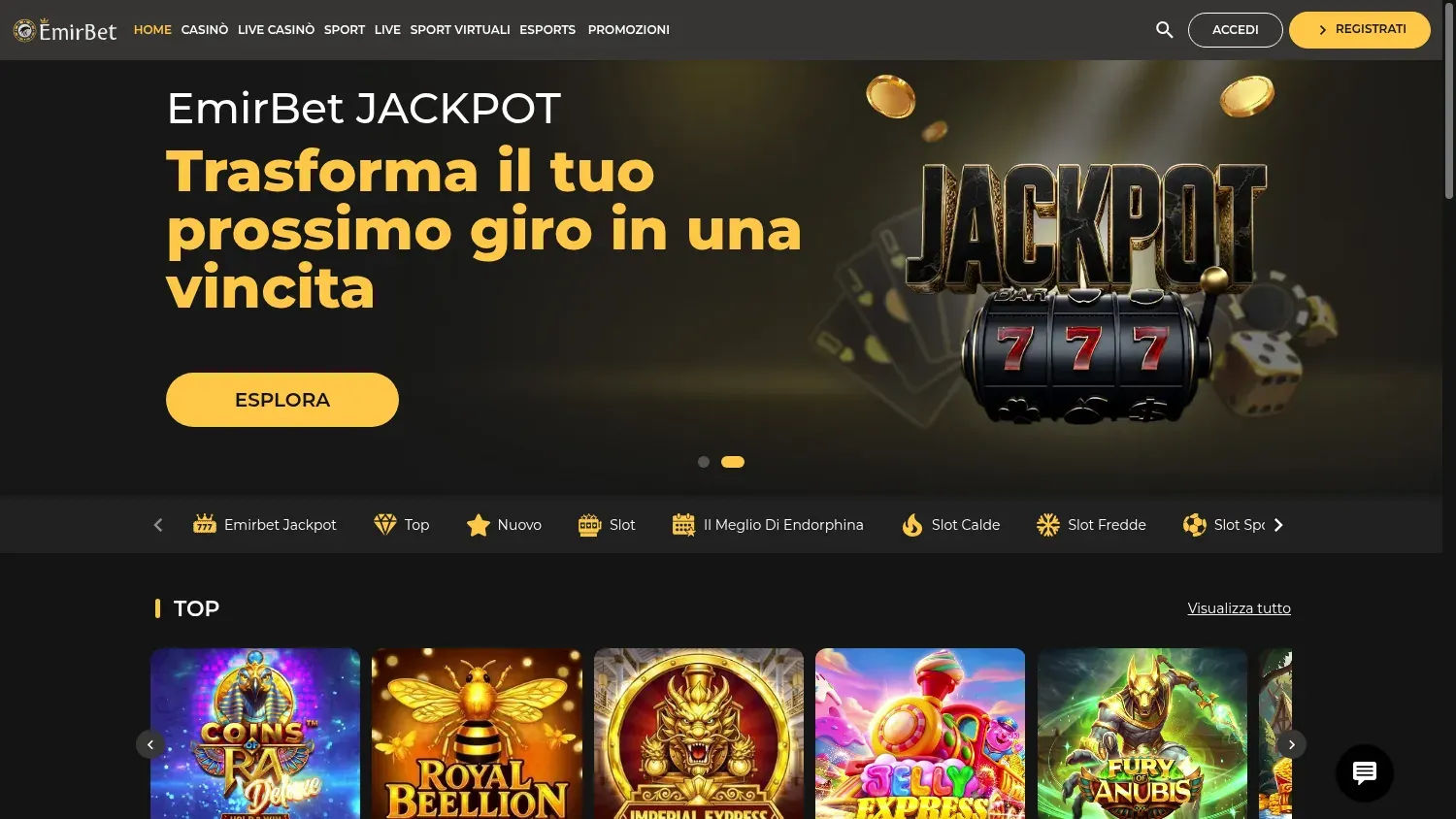 Anteprima di EmirBet