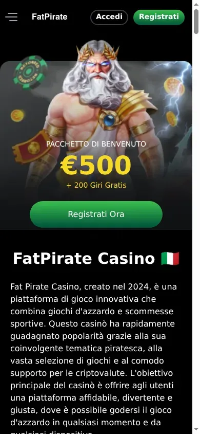 Anteprima mobile di FatPirate