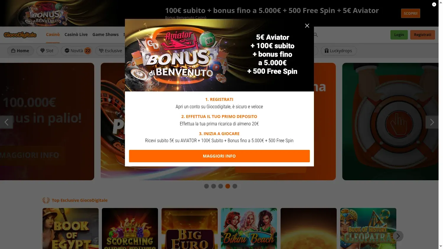 Anteprima di Gioco Digitale