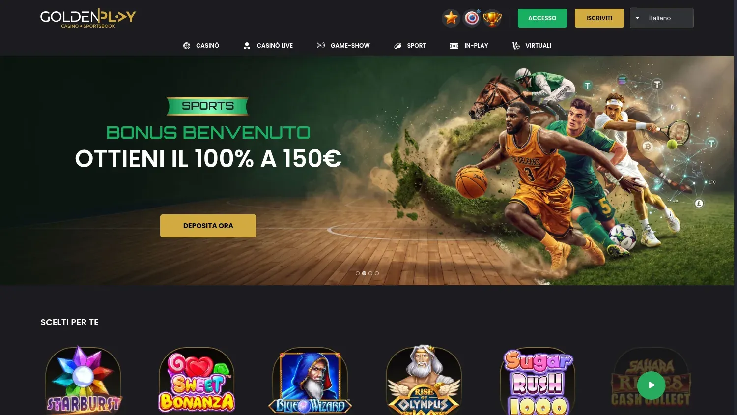 Anteprima di GoldenPlay