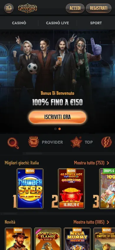 Anteprima mobile di Gransino