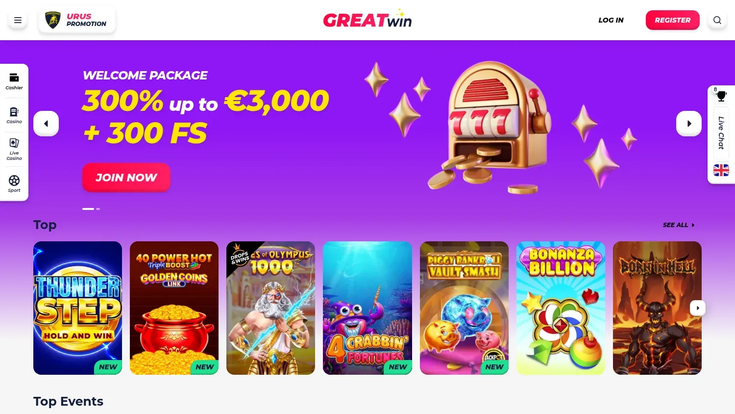 Anteprima di GreatWin