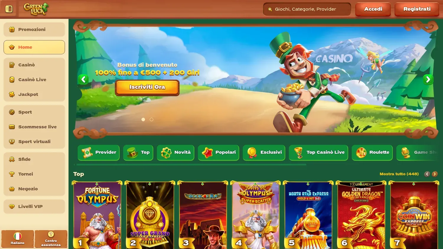 Anteprima di Green Luck