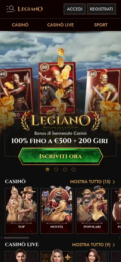 Anteprima mobile di Legiano