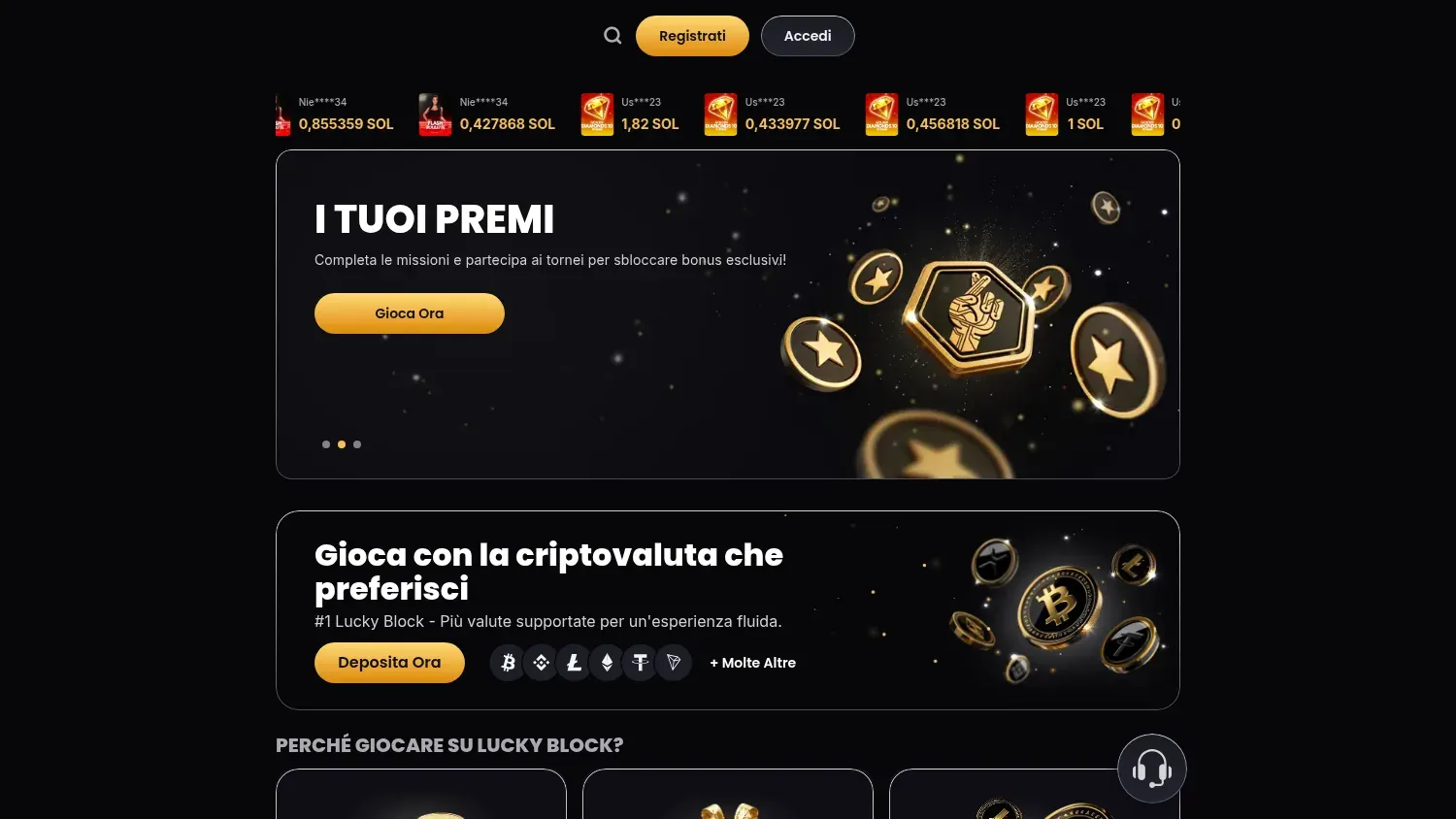 Anteprima di LuckyBlock