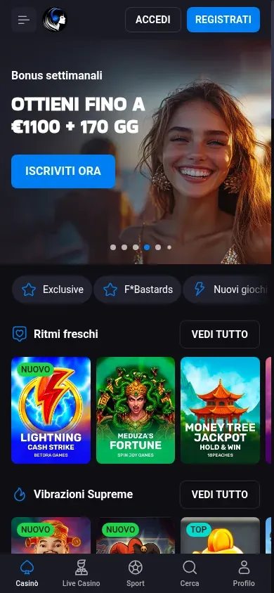 Anteprima mobile di LuckyVibe