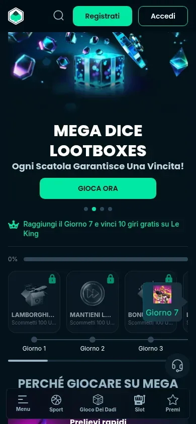 Anteprima mobile di Mega Dice