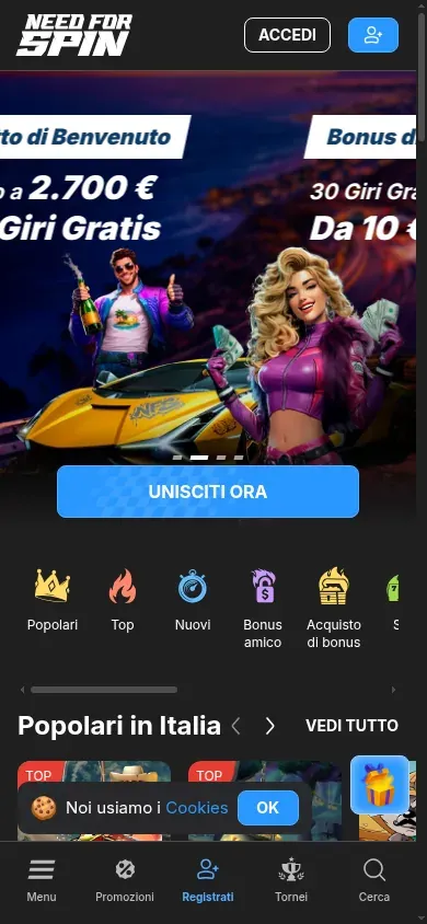 Anteprima mobile di Need For Spin