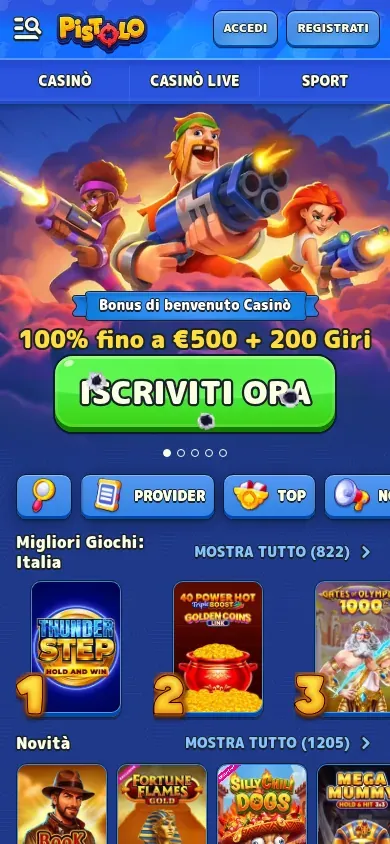 Anteprima mobile di Pistolo