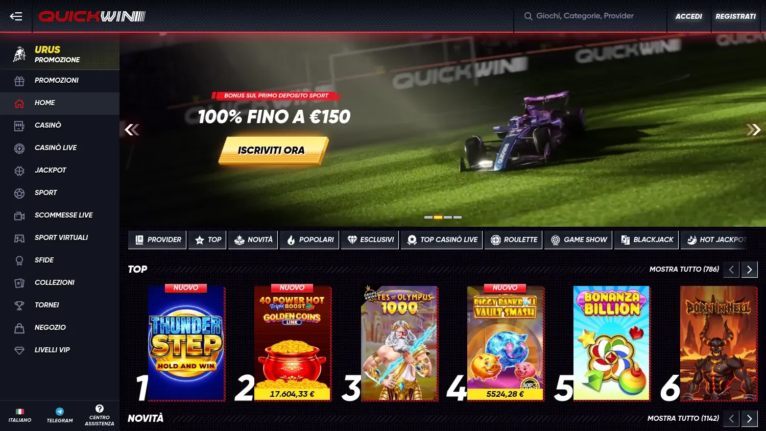 Anteprima di QuickWin