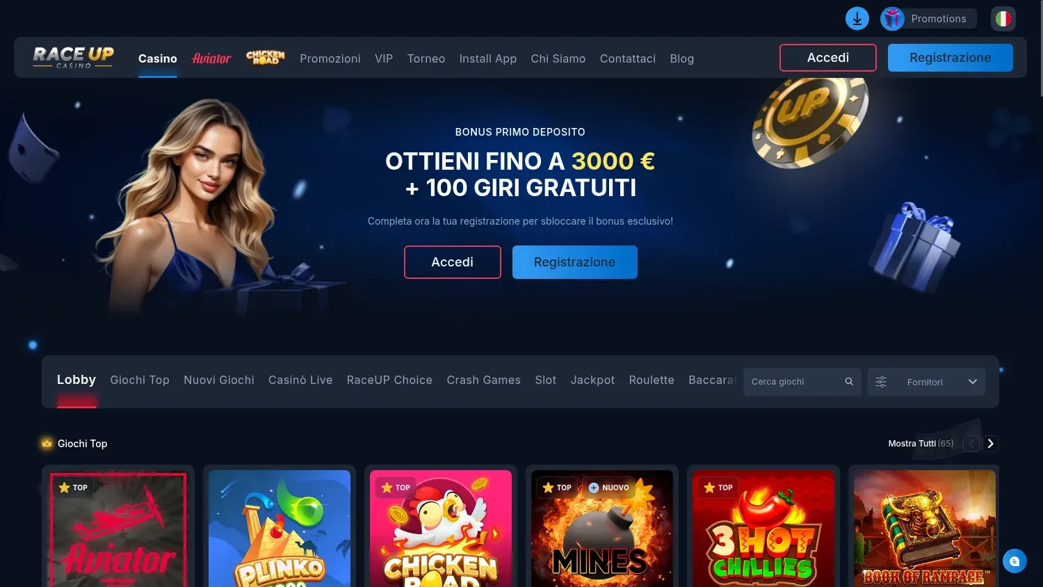 Anteprima di RaceUp