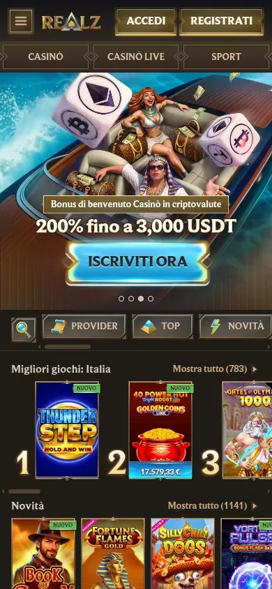 Anteprima mobile di Realz