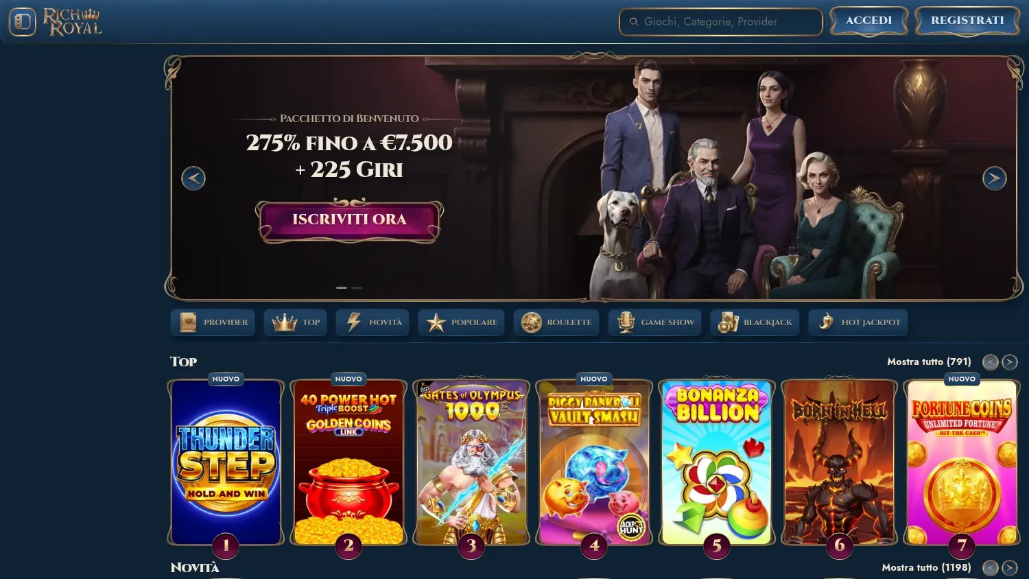 Anteprima di Rich Royal