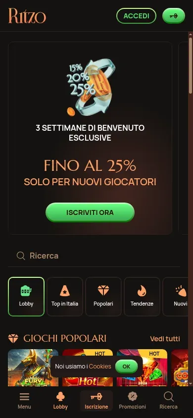 Anteprima mobile di Ritzo