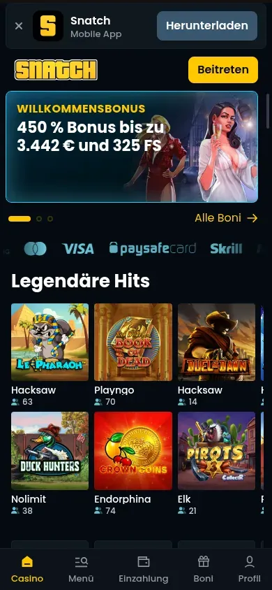 Anteprima mobile di Snatch