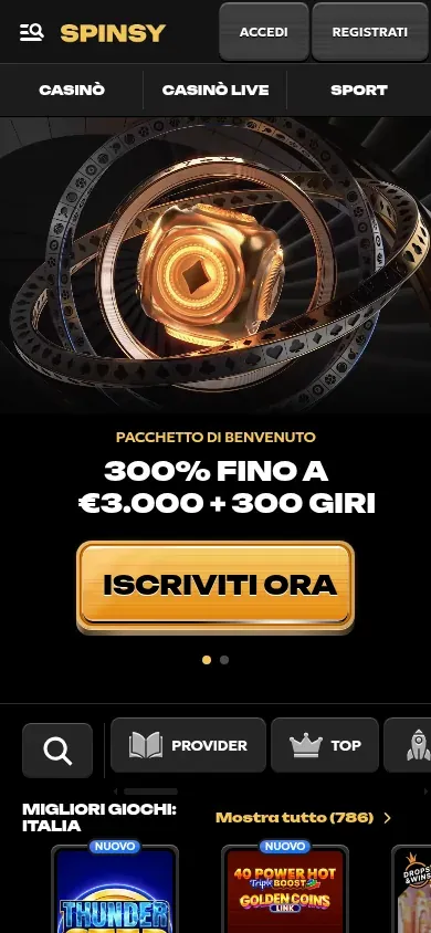 Anteprima mobile di Spinsy