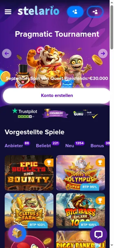 Anteprima mobile di Stelario