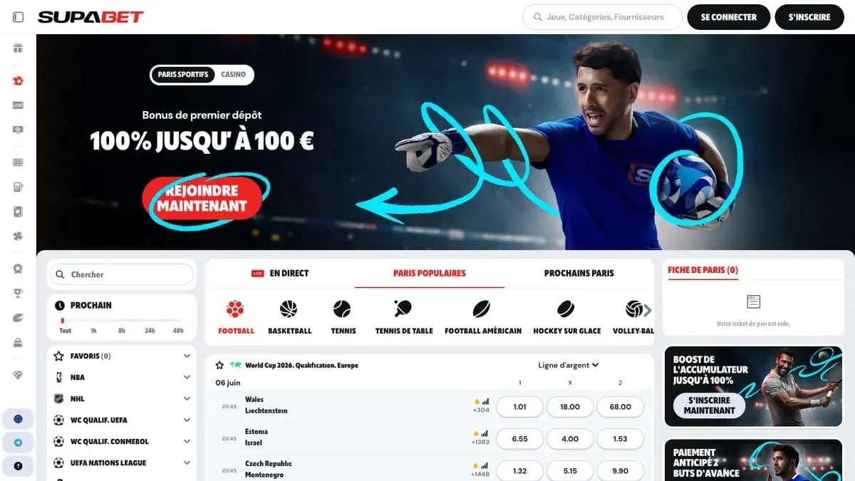 Anteprima di SupaBet