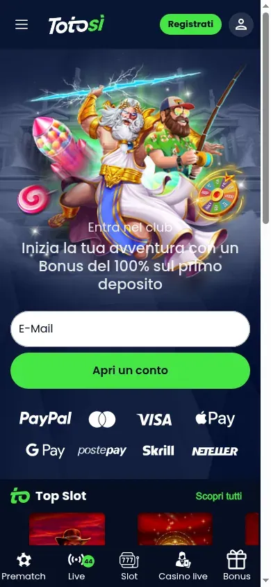 Anteprima mobile di Totosi