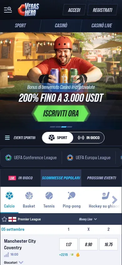 Anteprima mobile di Vegas Hero