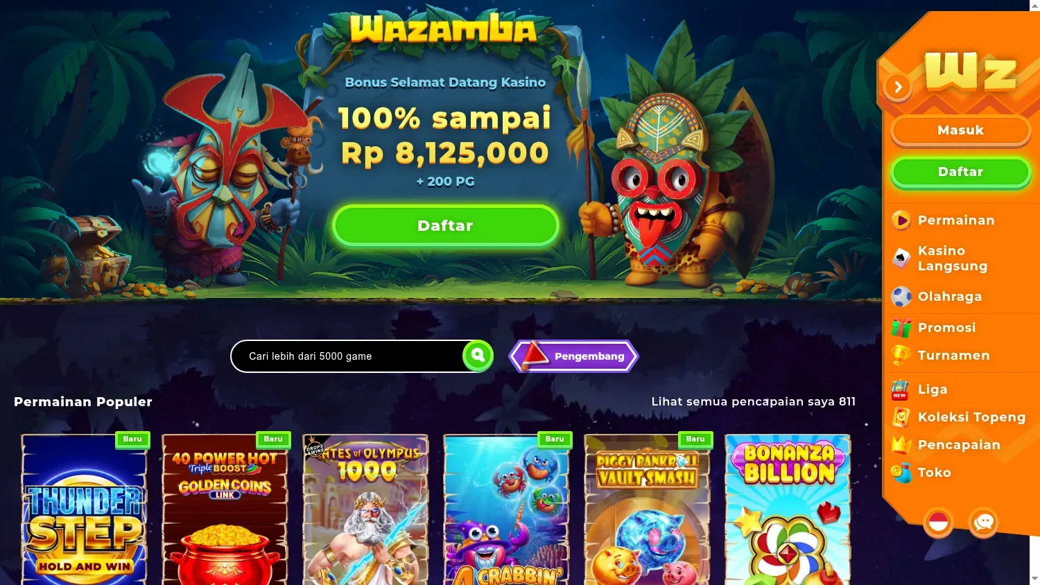 Anteprima di Wazamba