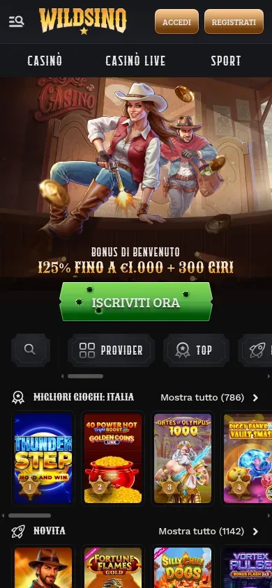 Anteprima mobile di Wildsino